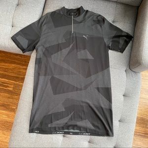 Puma Evoknit Polo Black and Grey